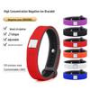 Wireless Anti-Static Radiation-Reducing Negative Ion Silicone Energy Bracelet