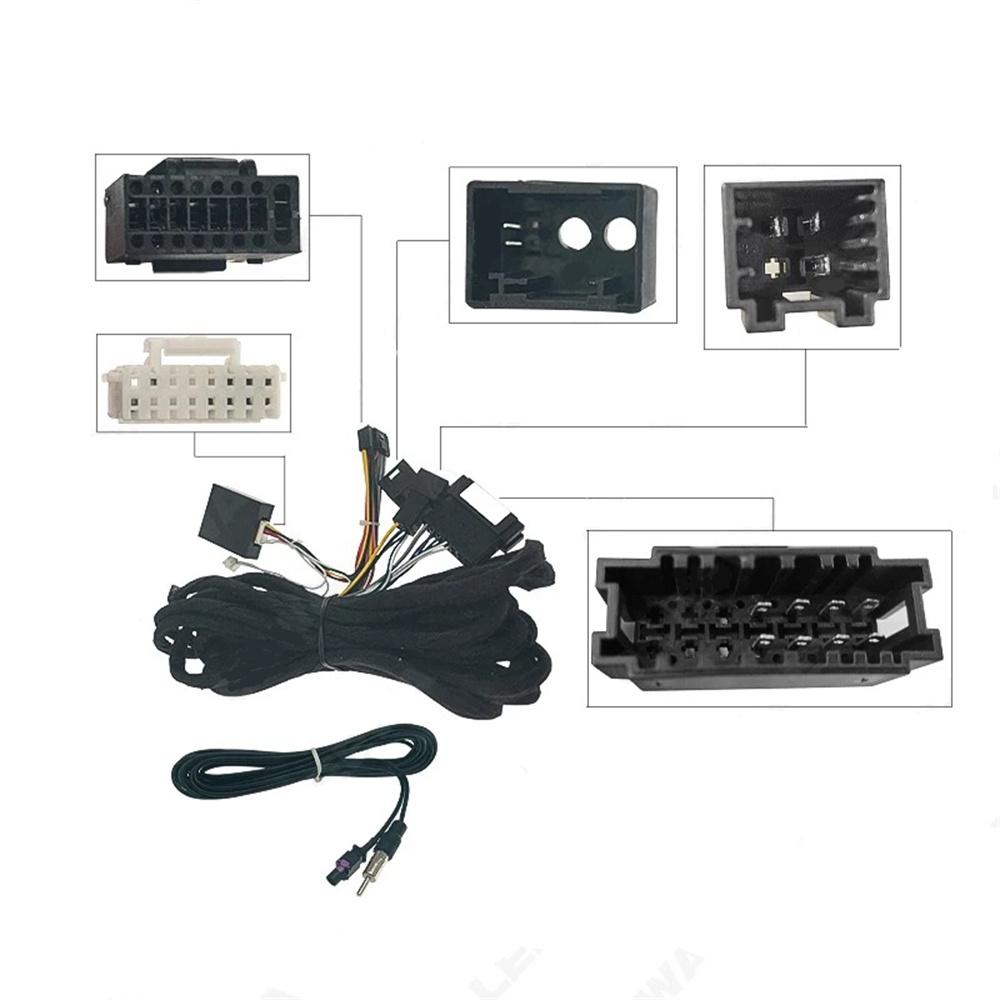 Car Android 16PIN Power Wiring Harness Cable For Mercedes-Benz S-Class Fifth