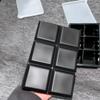 Silicone Ice Cube Trays 3 Pack Large Size Ice Cube Molds with Removable Lid Square Ice Cube Tray for Cocktail Stackable Flexible