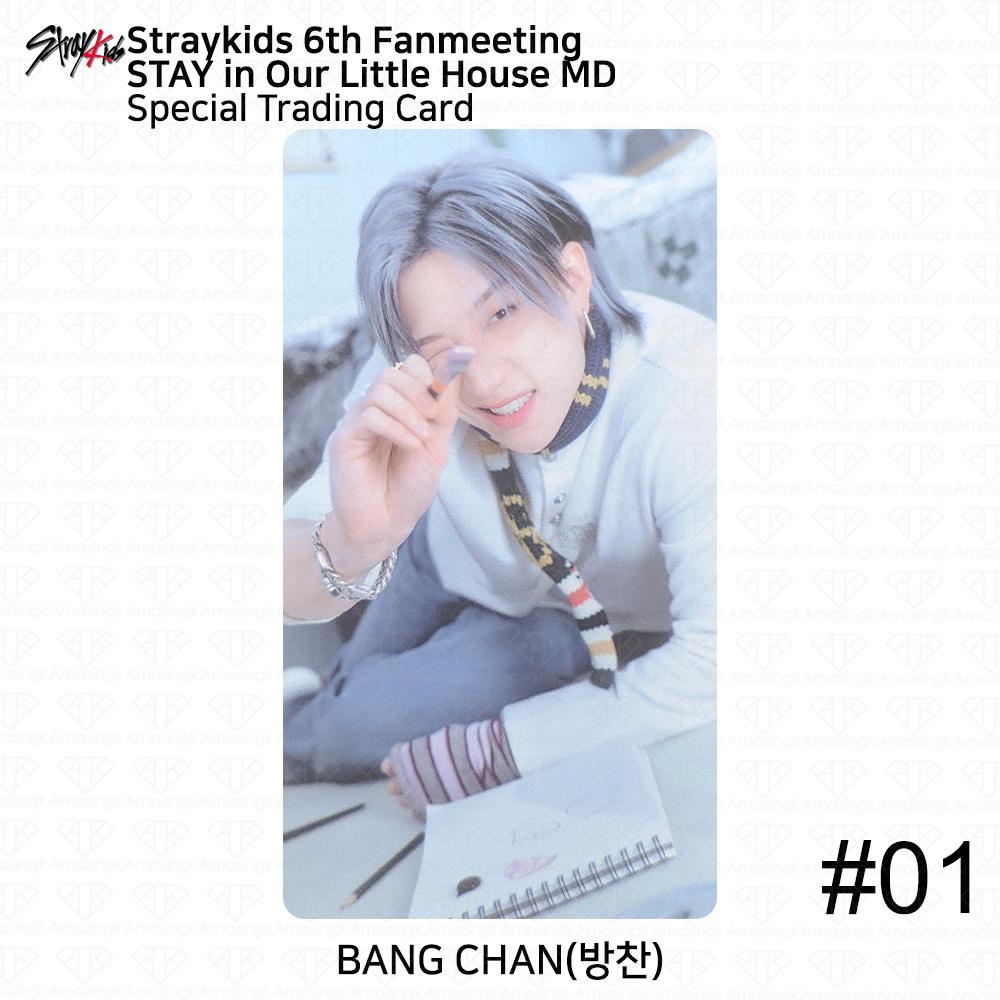 STRAY KIDS 6th Fanmeeting STAY in Our Little House MD Special Trading Card