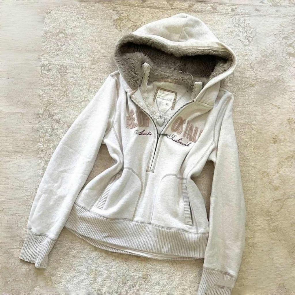 VAYLA Japanese Vintage Subculture Letter Embroidery Hoodies Autumn New Y2k Punk Style Long Sleeve Hoodie Women's Fashion Slimming Tops
