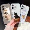 Phone Case For Honor 600 Lite 500 Smart 5G Cute Fish Bubble Phone Cover Soft Transparent Silicone Anti Slip Lightweight Funda