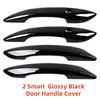 For Hyundai Sonata DN8     ABS plastic Car Modification Accessory Carbon Door Handle Cover Trim Paste Style