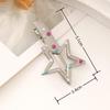 6cm Colored Polka Dot Metal Hair Clip, Side/Duckbill/Straight Clip, Cloud-Style Bangs Clip, Handmade Hair Accessory