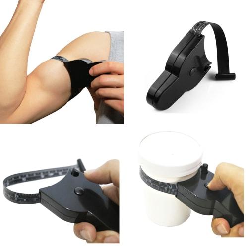 Body Measure, Tape Measure, Circumference Measurement, Automatic Tape Measure, Crafts, Length, Size Measuring Tool, One-Touch Ruler, One-Hand Operatio