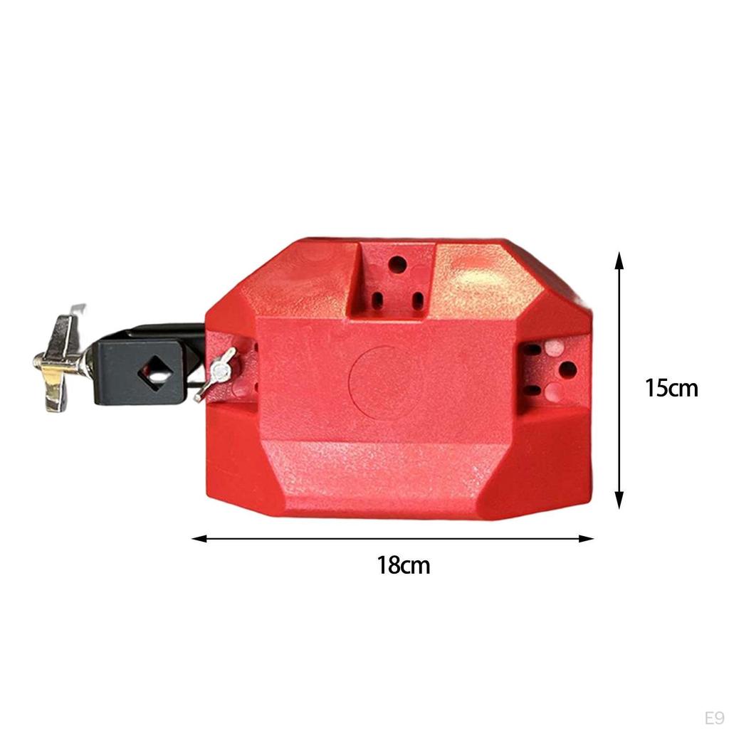 High and Low Sound Block,Adjustable Mount Bracket Noisemaker,Musical Percussion Block,Latin Drum
