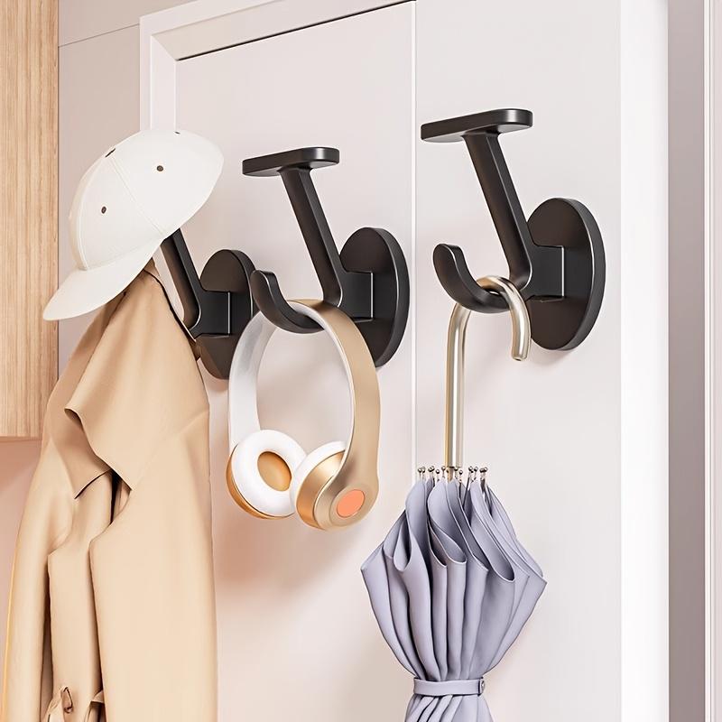Over-the-Door Coat Hanger, Fashion Style, Plastic Material, Painted Finish, Easy Install, No Drilling Required, Entryway Wall Mounted Hangers