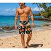 New Summer Beach Party Funny Beach Shorts for Men 3D Print Fake Skin Hot Swim Trunks Quick Dry Breathable Drawstring Board Short