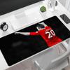 Victory Pose: V.persie's Celebration Gaming Mouse Pad Office Mouse Mats Study Desk Mat Non-Slip Rubber Bottom Office and Gaming Desk Decoration