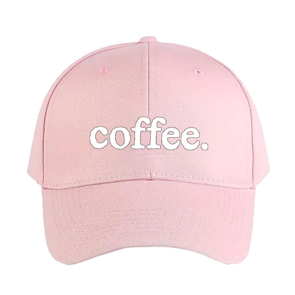 COFFEE Caps Summer Adult Baseball Cap Adjustable with Curved Brim Duckbill Hat Protection Sun Hats