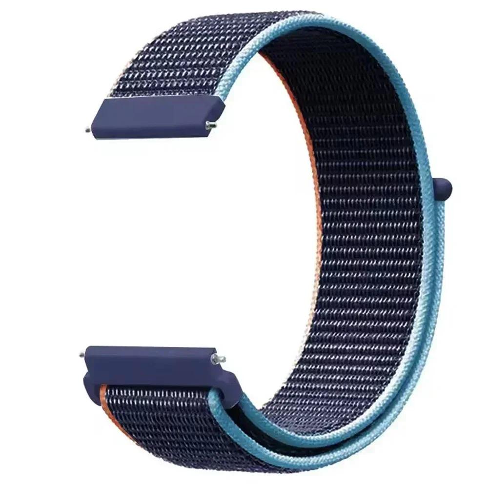 Passante in nylon 22mm Cinturino elastico per Redmi Watch 5 Lite/Active Braccialetto di ricambio traspirante per Xiaomi Watch S4 Cinturino sportivo
