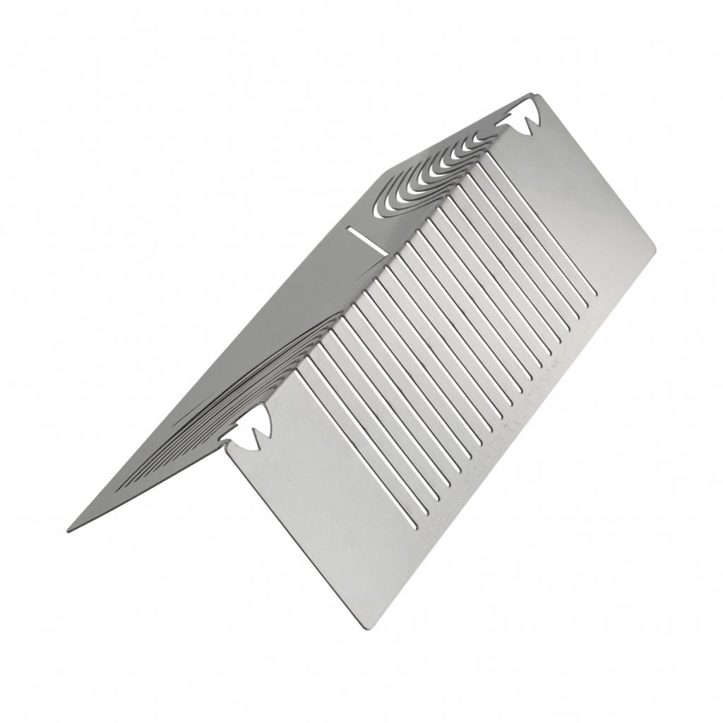 Multi Drawing Ruler with Two Way 45 Degree Angle Guidance for Professionals