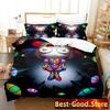 3D Erstaunliches Cartoon Digitaler Zirkus Bettwäsche Set Bettbezug Voll Queen King Größe Kissenbezug Bedruckt Erwachsener Kind Schlafzimmer Einzel Doppel