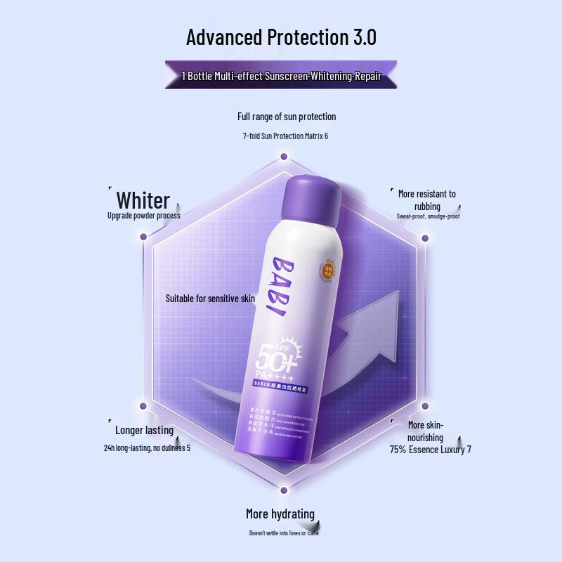 BABI Whitening Sunscreen Spray SPF50+ PA++++