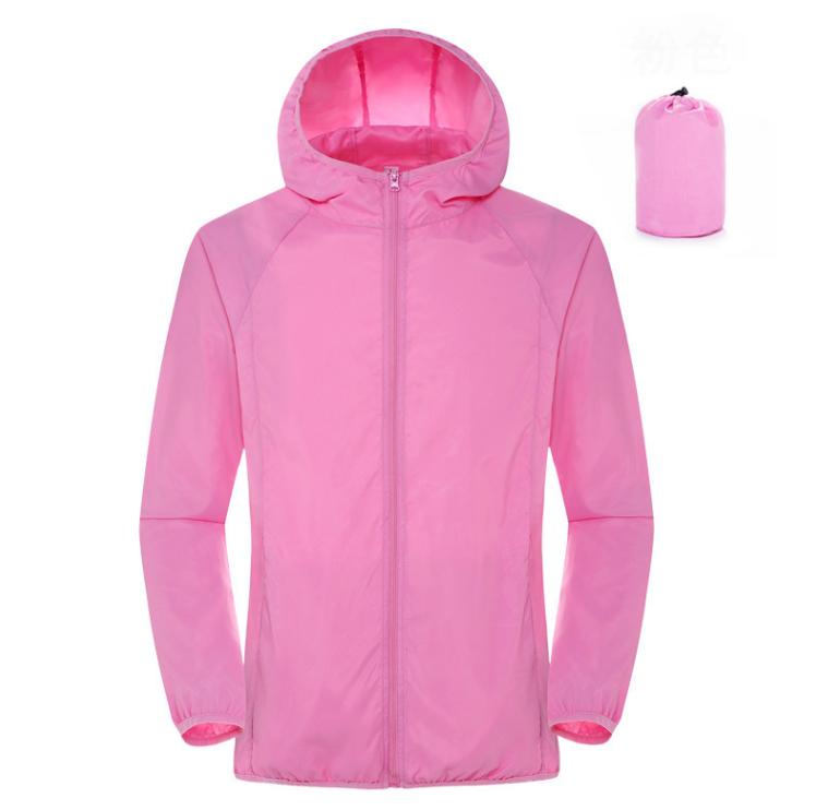 Men's Women's Waterproof Hiking Jacket Quick Dry Sun Protection Windbreaker Camping Hunting Climbing Outdoor Rain Coat