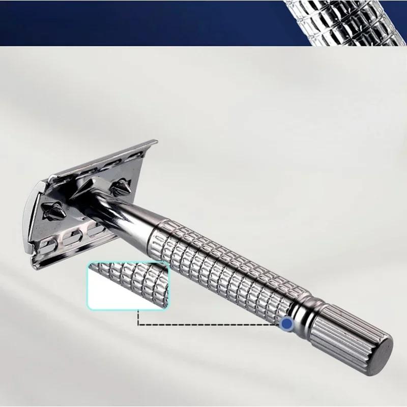 Old-fashioned Razor Blades Manual Shaving Blades Face Shaving Blades Double-sided Razor Blades for Men Razors for Shaving Men