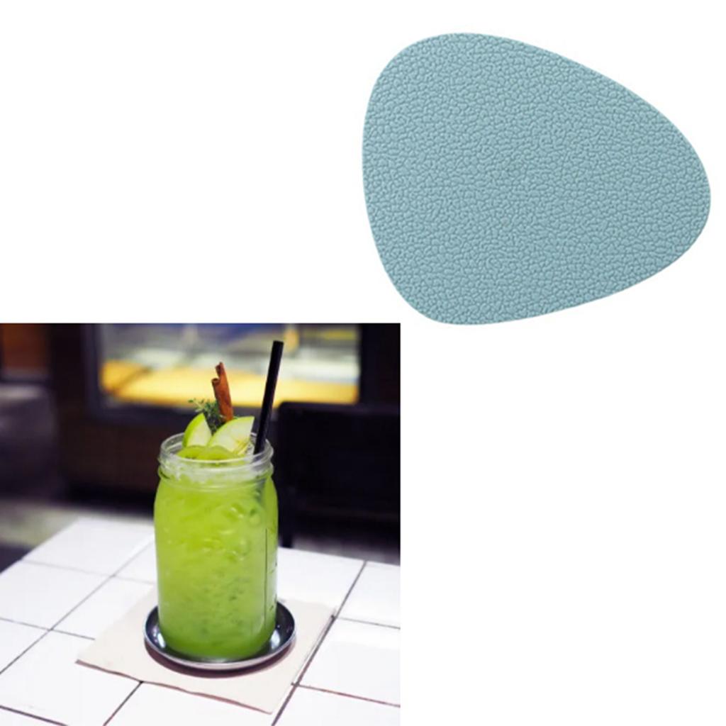 Silikonuntersetzer für Getränke Tropfenförmiger isolierter Untersetzer Tassenmatte zum Schutz der Tischplatte