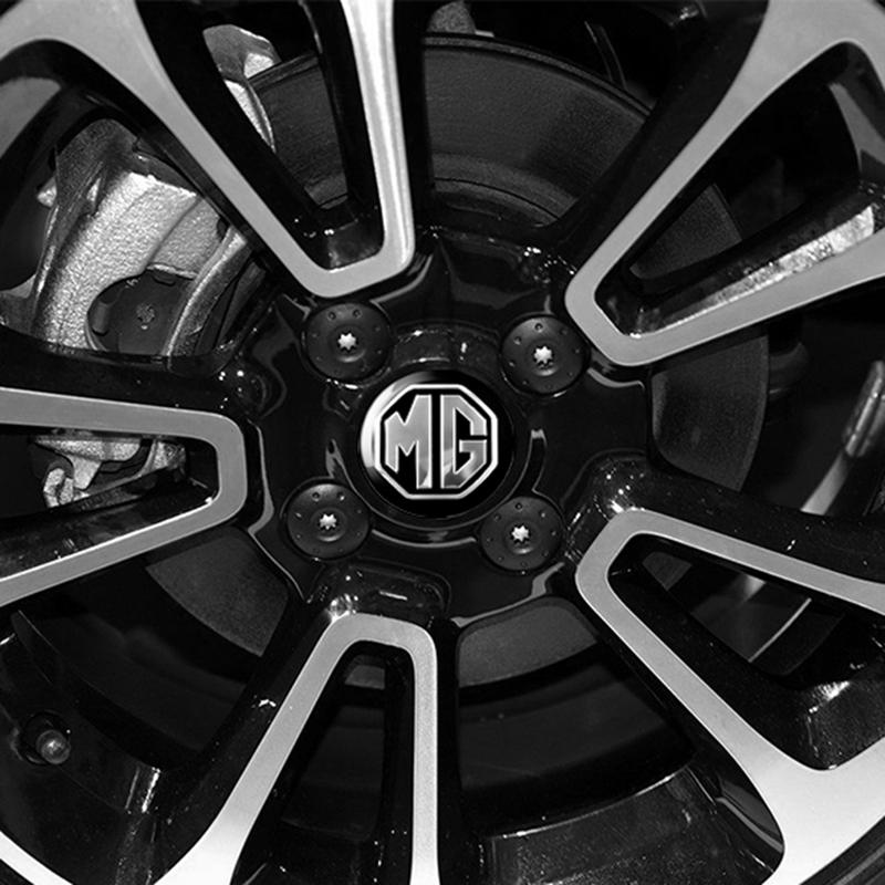 4 Stück 56/60mm Auto Radnabenkappe Aufkleber Zubehör Für Morris Garages MG EHS EZS ZS GS TF GT HS MG3 MG5 MG6 Gundam 350