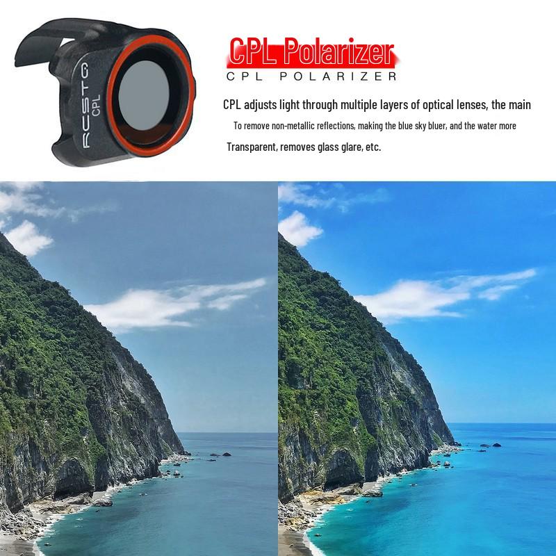 DJI Mavic Mini 1/2/SE/4K Polarizační a ND CPL Sada filtrů (6-dílný)
