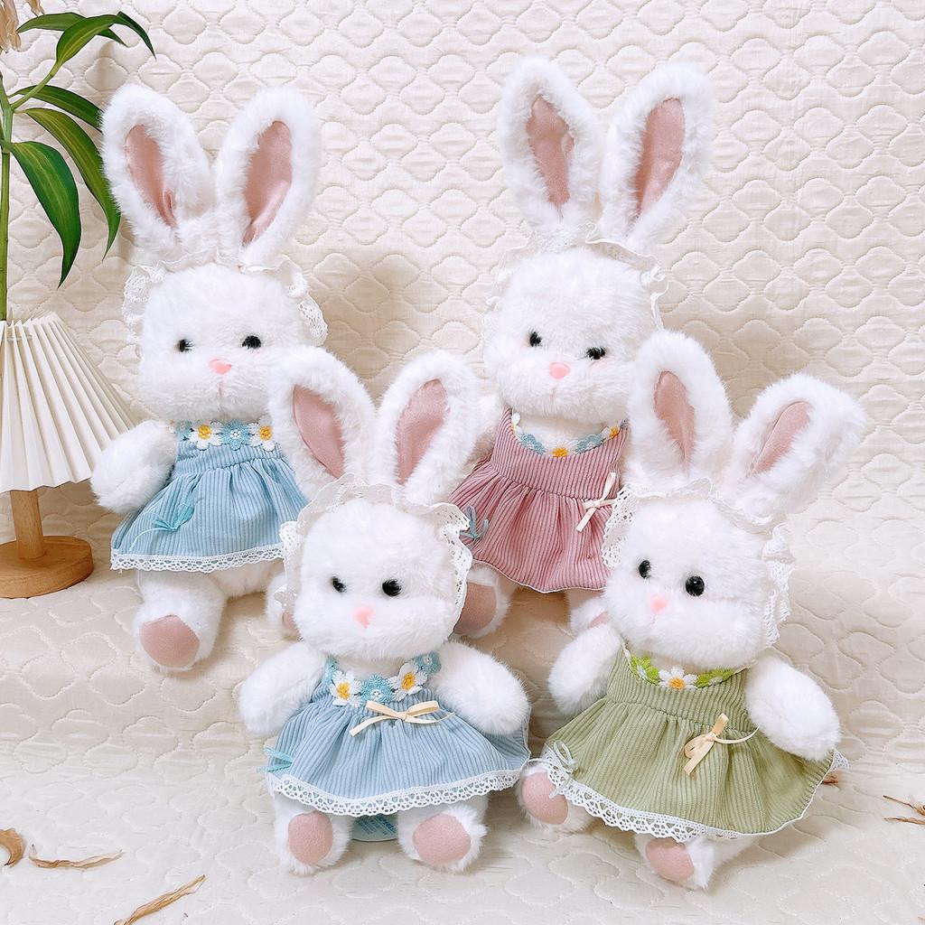 Creative Plush Bunny Toy With Dress For Kids Girls Gift