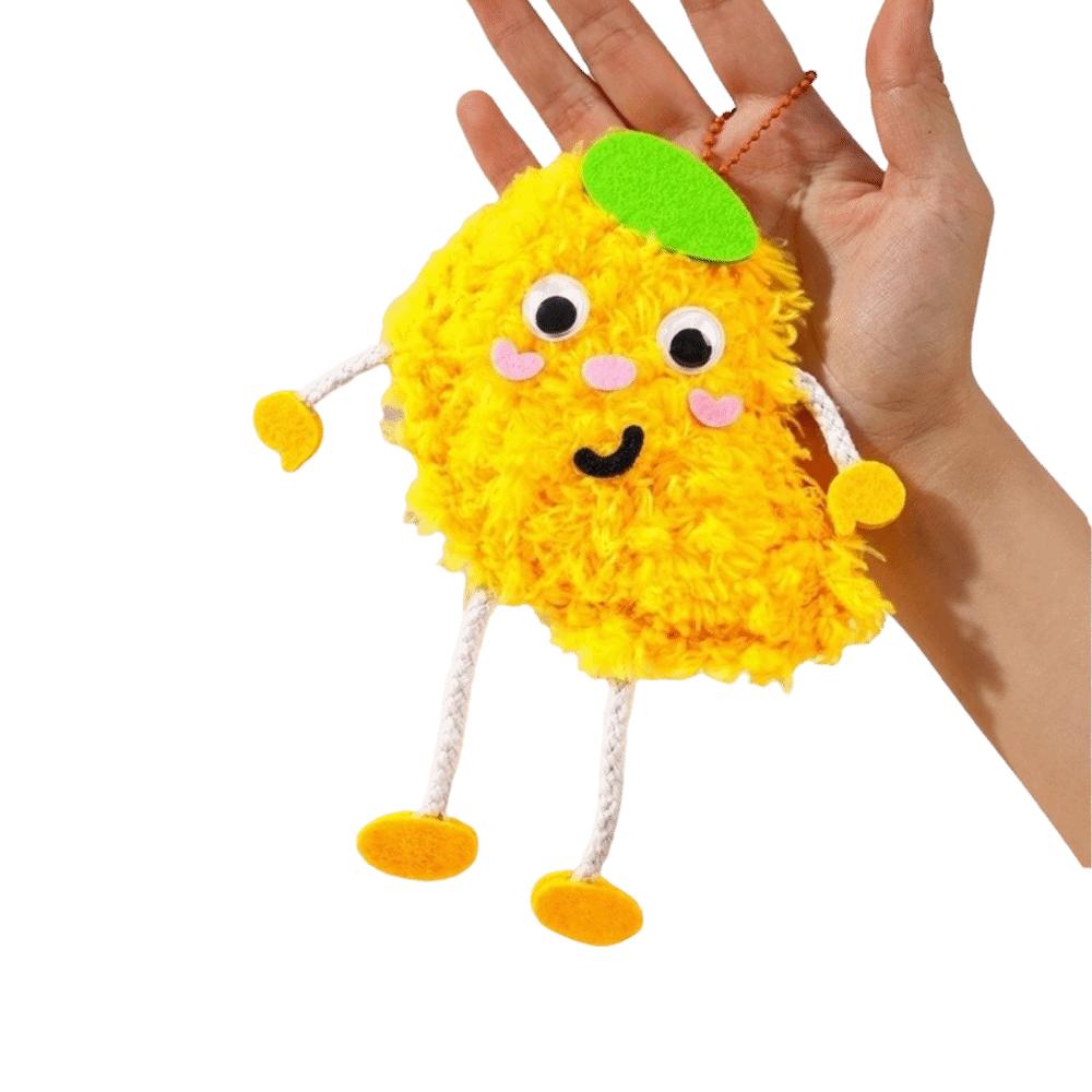 Wool Embroidery Embroidery Doll Pendant Cartoon Fruit Handmade Crafts Toys  Kids Crafts