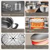 Kobach 304 Stainless Steel 3-Layer Steamer Pot