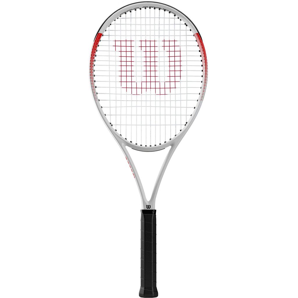 Wilson Pro Staff Precision Team 103 Tennis Racket (Pre-Strung) with Grip Size 2, White/Red, WR080510U2