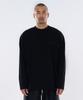 TURTLEBACK Dual Core Oversized Long Sleeve T-Shirt (Black)