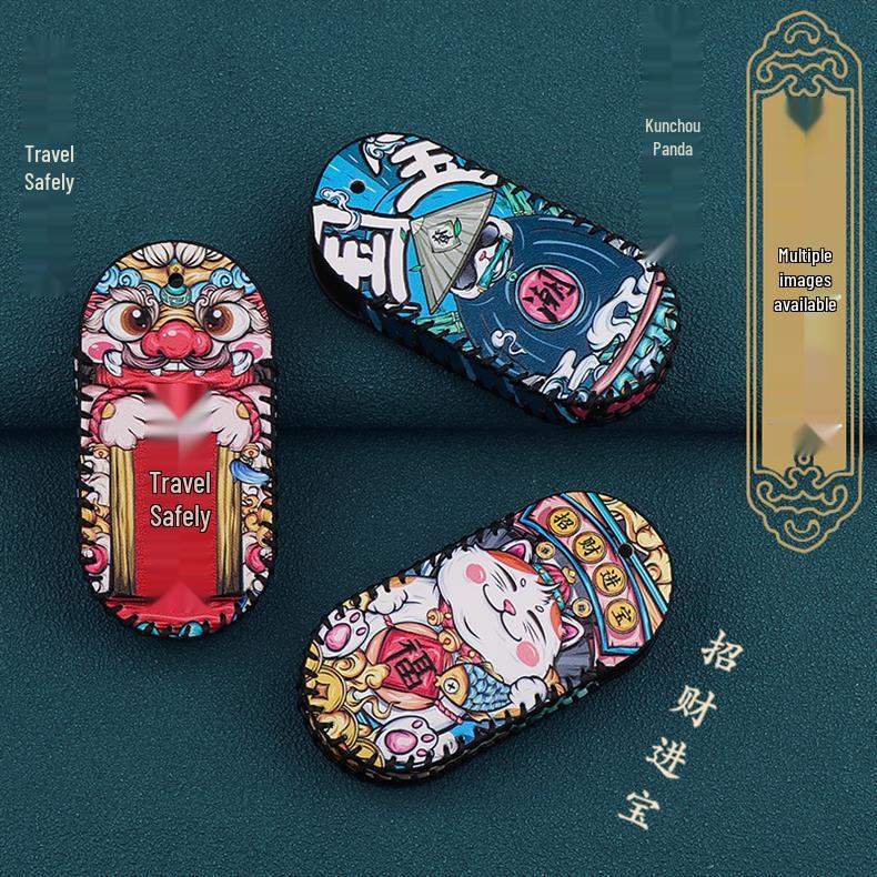 Deep Far 009 Electric Vehicle Key Bag for Luyuan Guochao E-Bike Remote