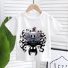 T-shirt Hollow Knight per Bambini Estate Bambini Gioco Cotone Manica Corta Top Ragazzi Anime Moda Magliette Carine Ragazze Abbigliamento Casual Regali