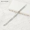 Cuban chain new personalized hip-hop fashion versatile titanium steel women's bracelet