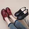 2024 Winter Women's Soft Sole Cotton Shoes - Comfortable, Warm, Plus Velvet, Flat-soled Boots for Middle-aged & Elderly