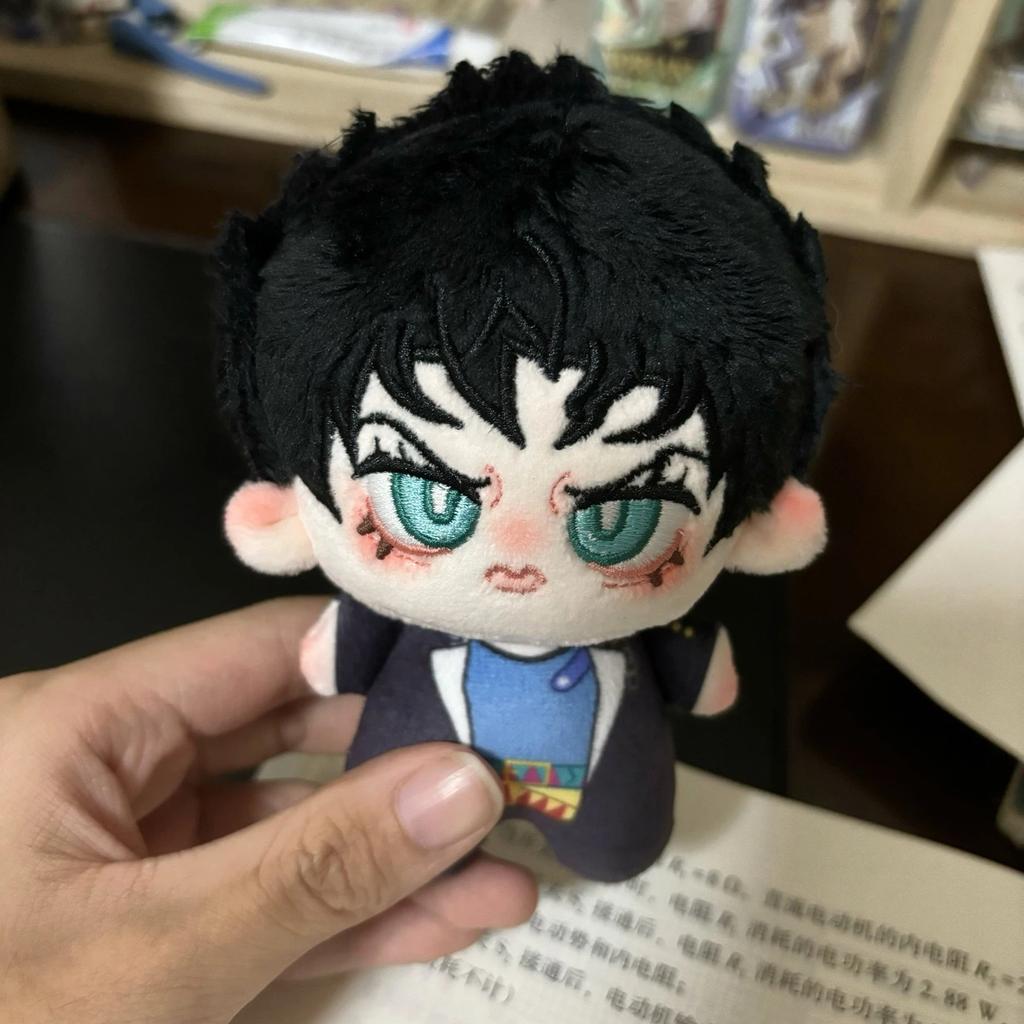 10CM Anime JoJo's Bizarre Adventure Jolyne Cujoh Kakyoin Tenmei Plush Keychain Pendant Cotton Plushie Kids Christmas Gifts
