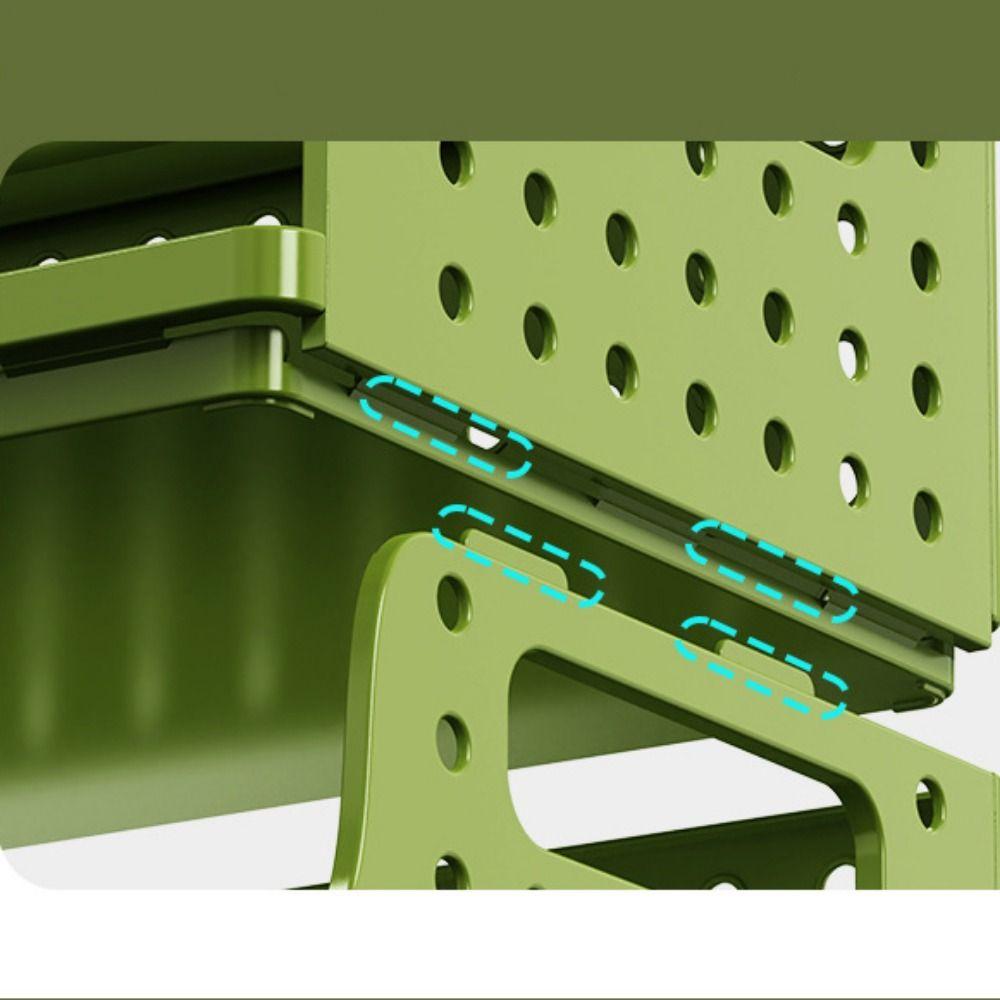 Plastic Foldable Storage Baskets Dopamine Desktop Bookshelf Stackable Container  Office