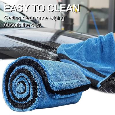 Microfiber Car Wash Towel Large Car Quick Drying Cloth Super Absorbent Car Window Cleaning Towel Thicken Car Detailing Rags