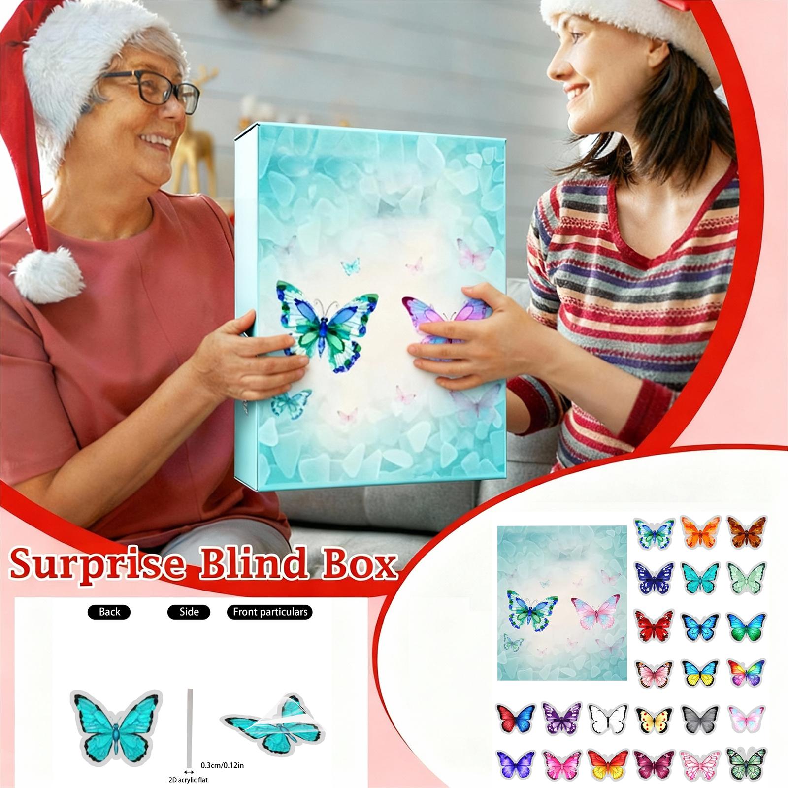 

2D Плоская Коробка Самолет 24 шт. Серия Адвент-календарь Рождественский Отсчет One Size зелёный