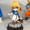 Kawaii Violet Evergarden Anime Figure 18cm Pvc Model Toy Desktop Host Ornament Collection Decor For Anime Fan Girl Birthday Gift