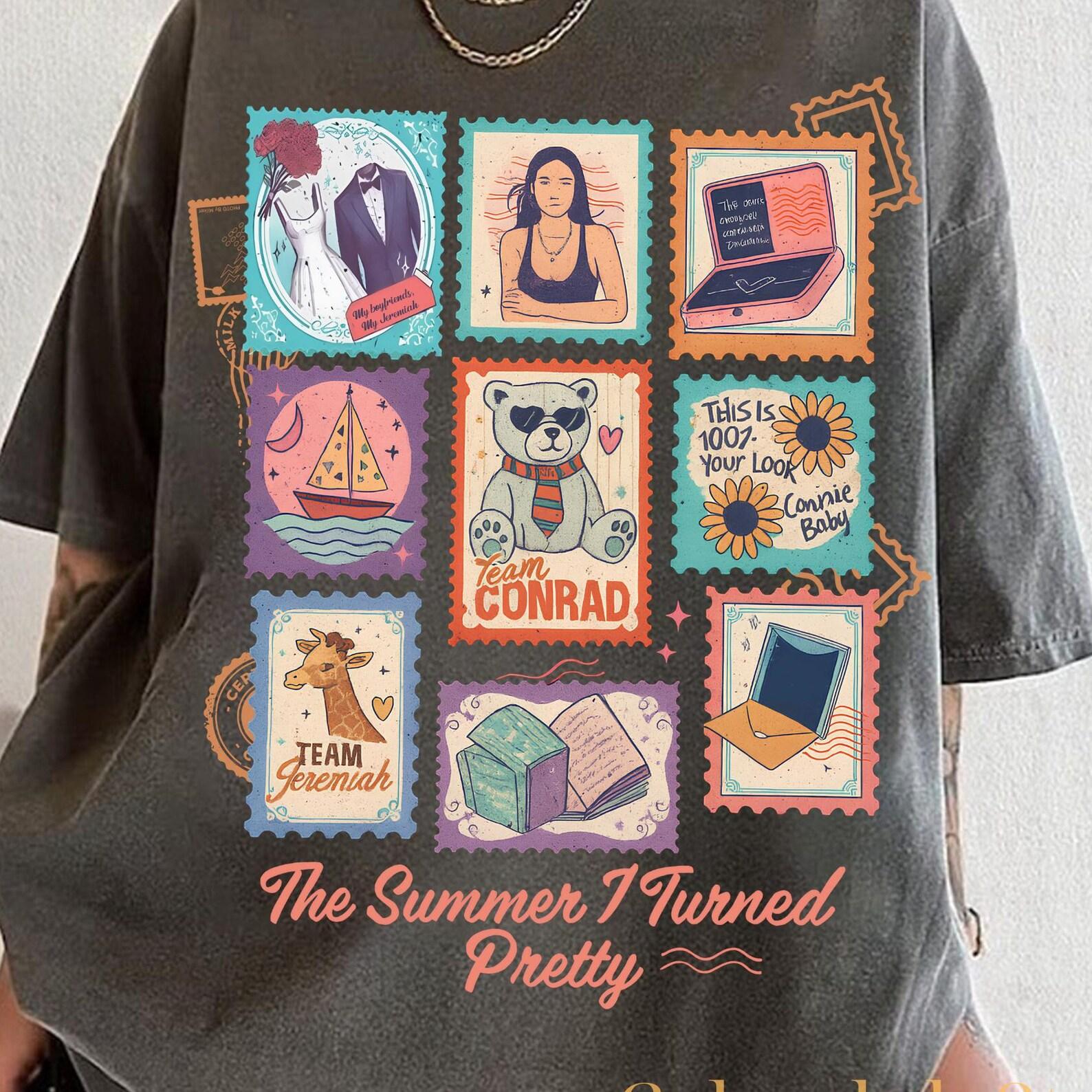 Cousins Beach TSITP Stamp Tee, We Will Always Have Summer, Team Conrad Belly Jeremiah Tee, TSITP Quote, Summer I Turned Pretty Pretty L