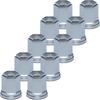 ISO 33mm ABS Square Nut Covers Pack of 10 60H