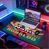 Custom Name Personalized Cristiano Ronaldo Pattern Mousepad, Laptop PC Desk Mat, Decorative Desk Mat for Home Keyboard Pad Gift