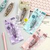 Smoky Color 6m Correction Tape: Transparent, Large-Capacity Student Writing Tool for Error Correction