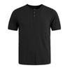 Men's Casual Button Breathable Short Sleeve T-Shirt Casual Top Casual Everyday Outfit