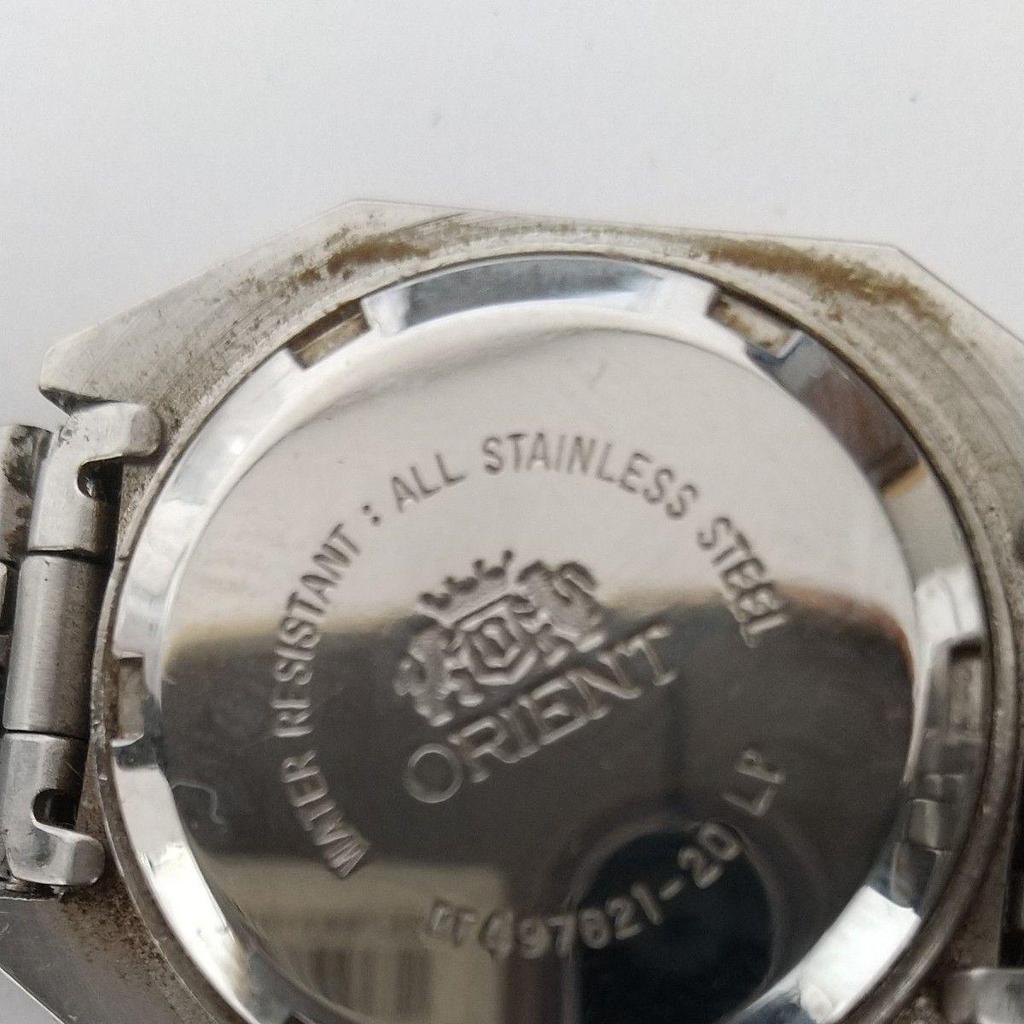 Used ORIENT Orient watch 21J 497621-20 Automatic mechanical normal operation item