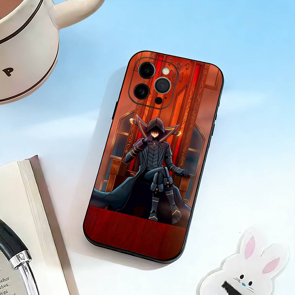 E- Eminence In Shadow Anime  Phone Case Silicone Soft For IPhone 17 16 15 14 13 12 11 X XR Plus Pro Max Plus