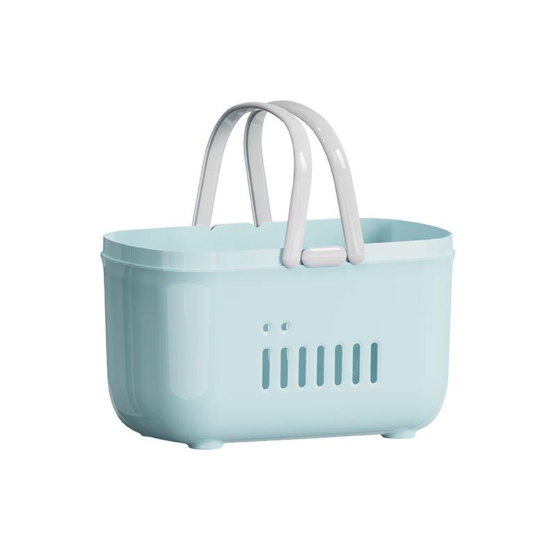 Bathroom Storage Wonder: Hand-held Hollowed-out Bath Basket, Dormitory Shower Basket, Shampoo and Toiletries Basket