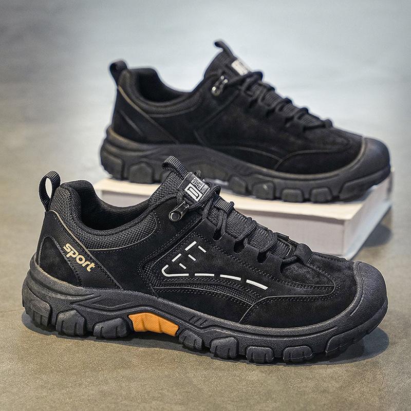 2025 Spring New Large Size Breathable Mesh Comfortable Men's Trendy Hiking Shoes Outdoor Casual Men's Models