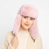 Women's Hat Winter HaTt Ushanka Hat for Female Thicken Cold Cap Warm Hat Windbreak Hat Warm Hat Pilot Cap Hat with Earflaps