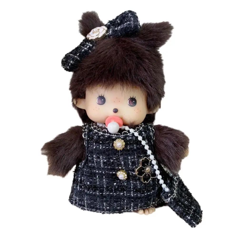 

Кавайная кукла-обезьянка Мэнцици, плюшевая игрушка, подарок на день рождения для детей, материал ПП-хлопок, Новый год/Рождество