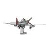 Metal Earth Fascinations, P-51D Mustang Sweet Arlene 3D puzzle en métal, miniature découpée au Laser