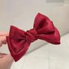 New Elegant Bow Mesh Hair Clip for Women Korean Temperament Grip Clip Ponytail Braid Clip Fashion Girls Hair Accessories